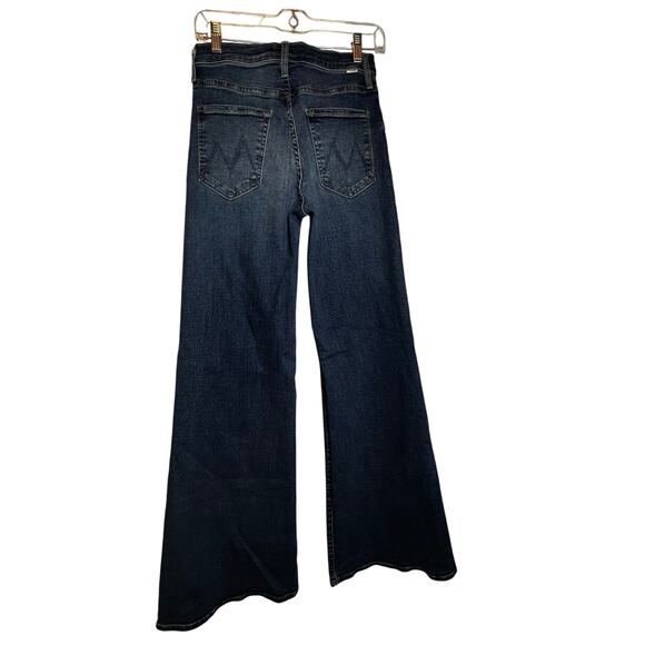 Mother The Tomcat Roller Sneak High Rise Wide Leg Jeans Sixth Sense Size 28 NWT - Picture 13 of 13